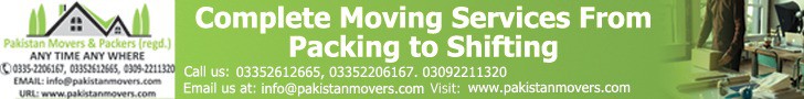 movers and packers in Karachi